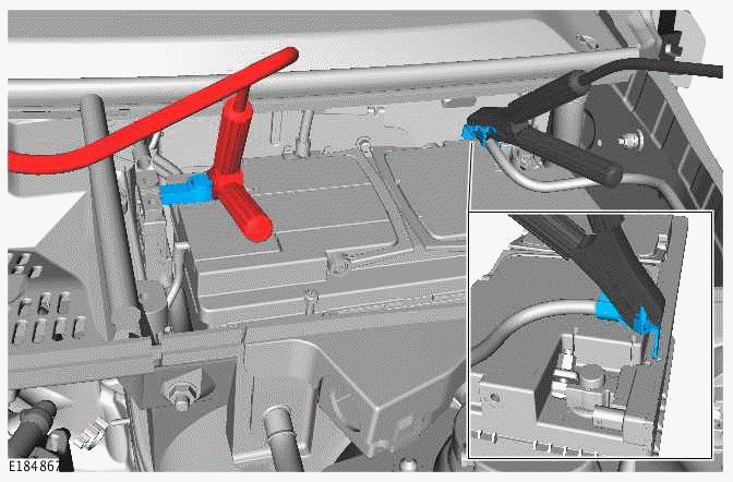 Battery Support Unit Connection Procedure